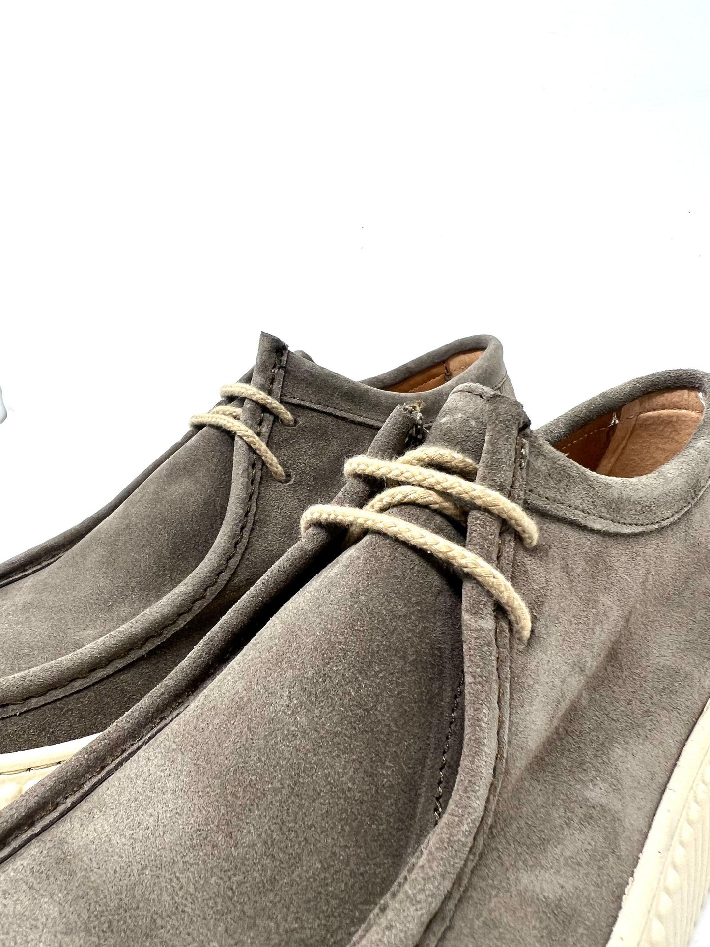 Scarpa Uomo in Pelle Scamosciata – Made in Italy, Zeppa 5 cm