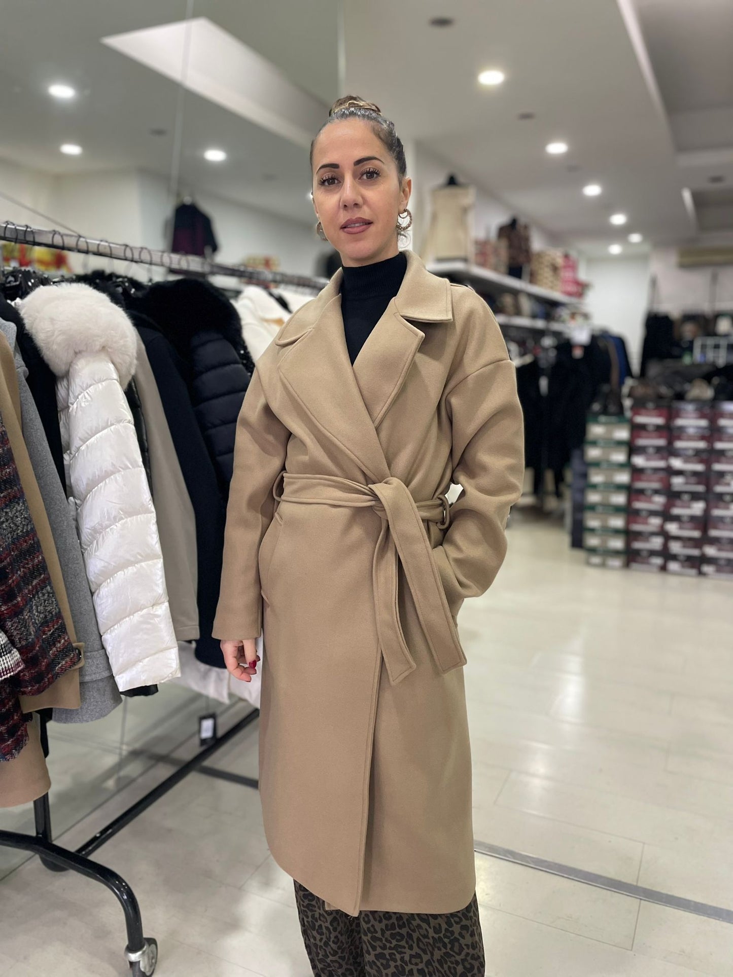 cappotto lungo vestaglia