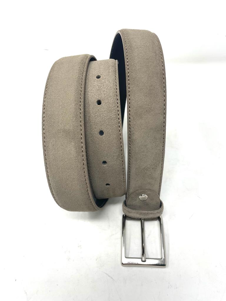 Cintura pelle SCAMOSCIATA made in italy
