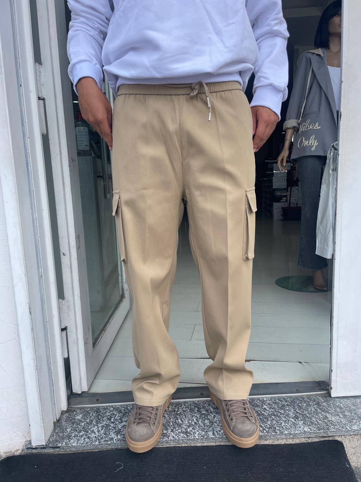 pantalone cargo baggy