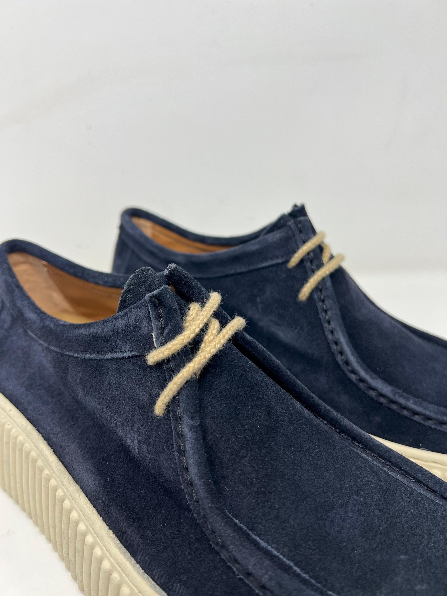 Scarpa Uomo in Pelle Scamosciata – Made in Italy, Zeppa 5 cm