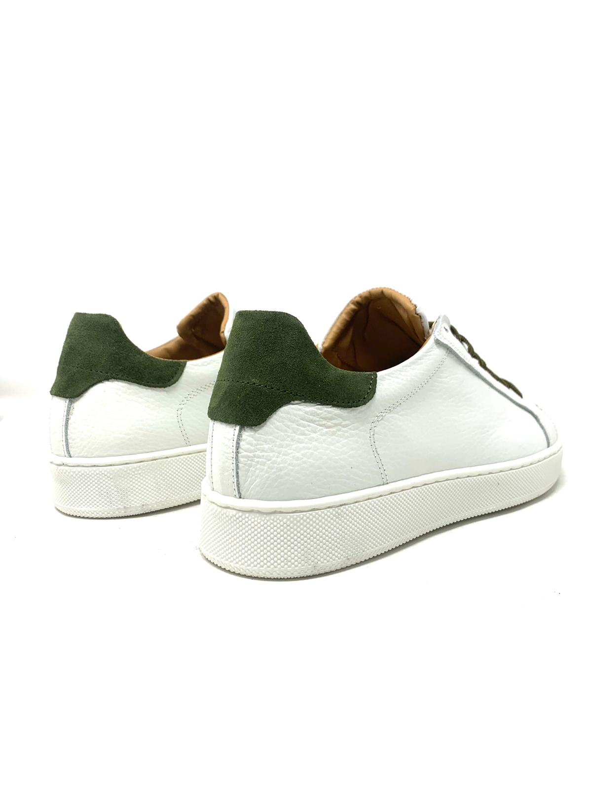 Sneakers modello Pisa vera pelle bottalata MADE IN ITALY