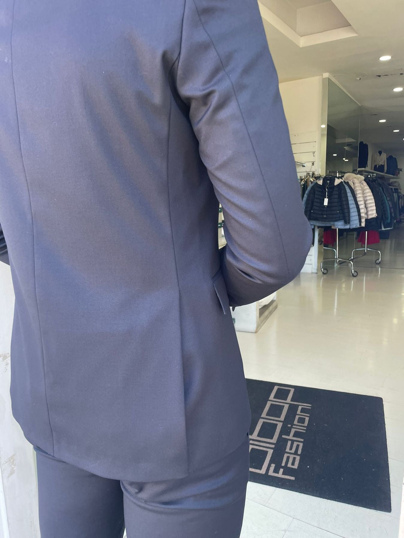 Abito completo 2 pezzi monopetto blazer mod Zeus S 17 Milano