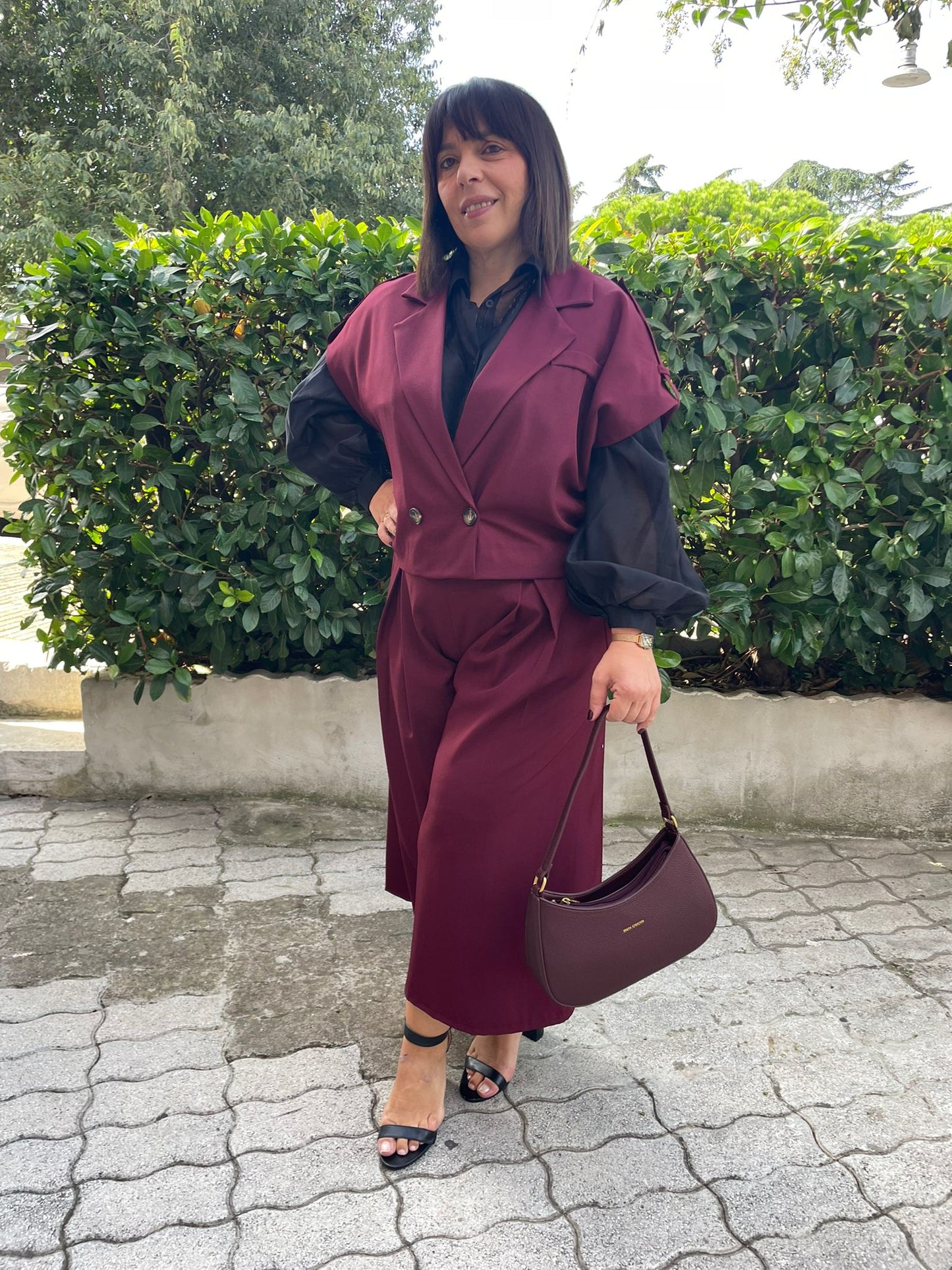 Bolerino donna crop