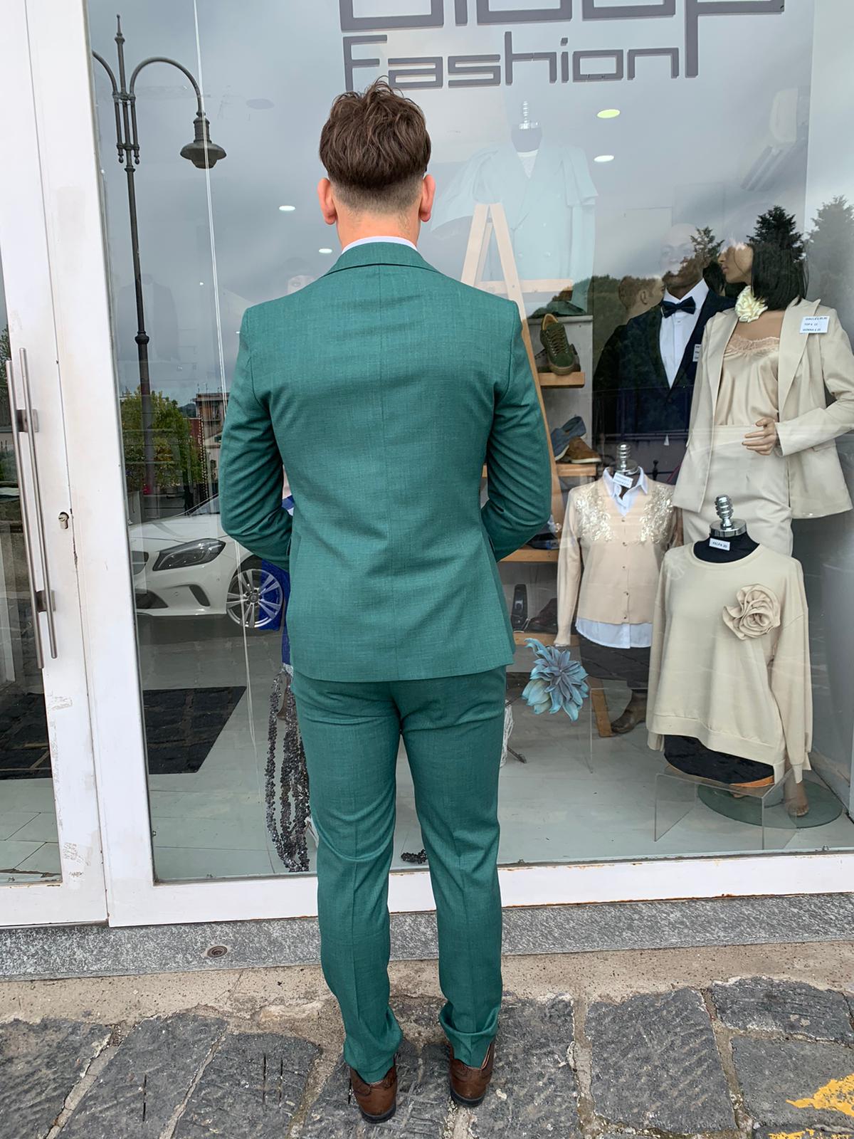 Abito completo micro quatretti mod. Call S 17 Milano
slim fit giacca blazer tessuto leggero