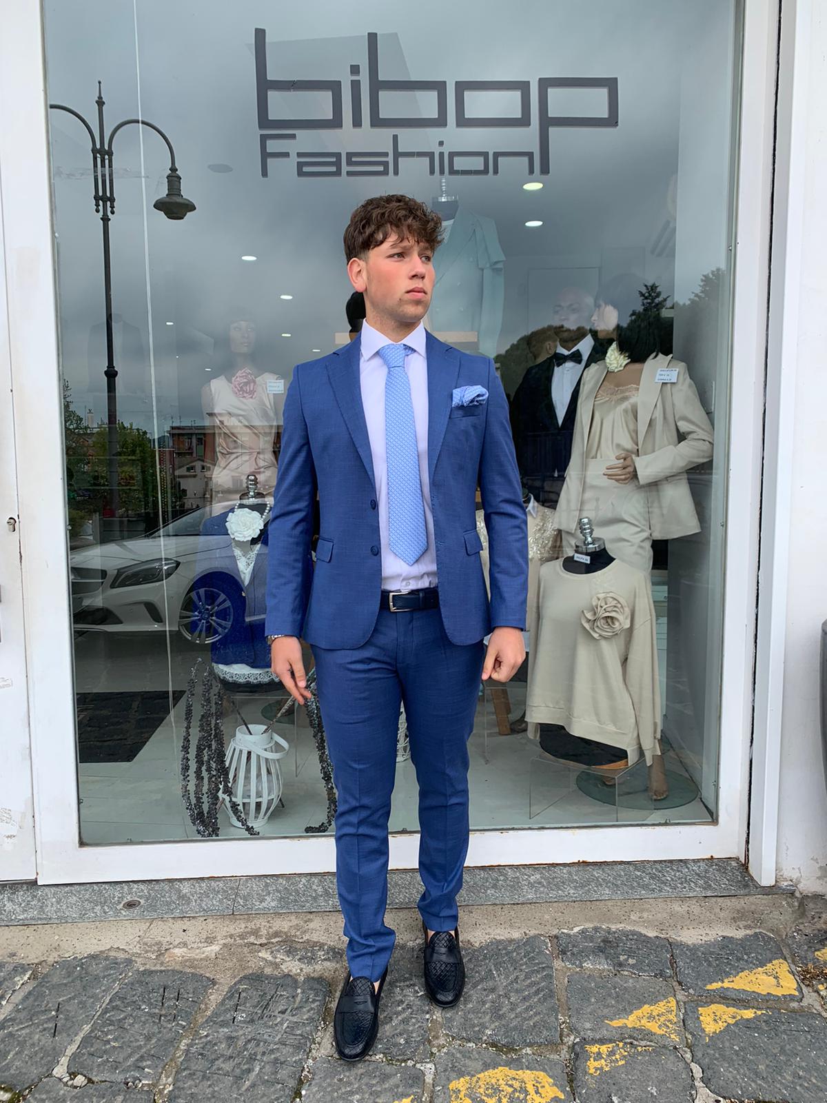 Abito completo micro quatretti mod. Call S 17 Milano
slim fit giacca blazer tessuto leggero