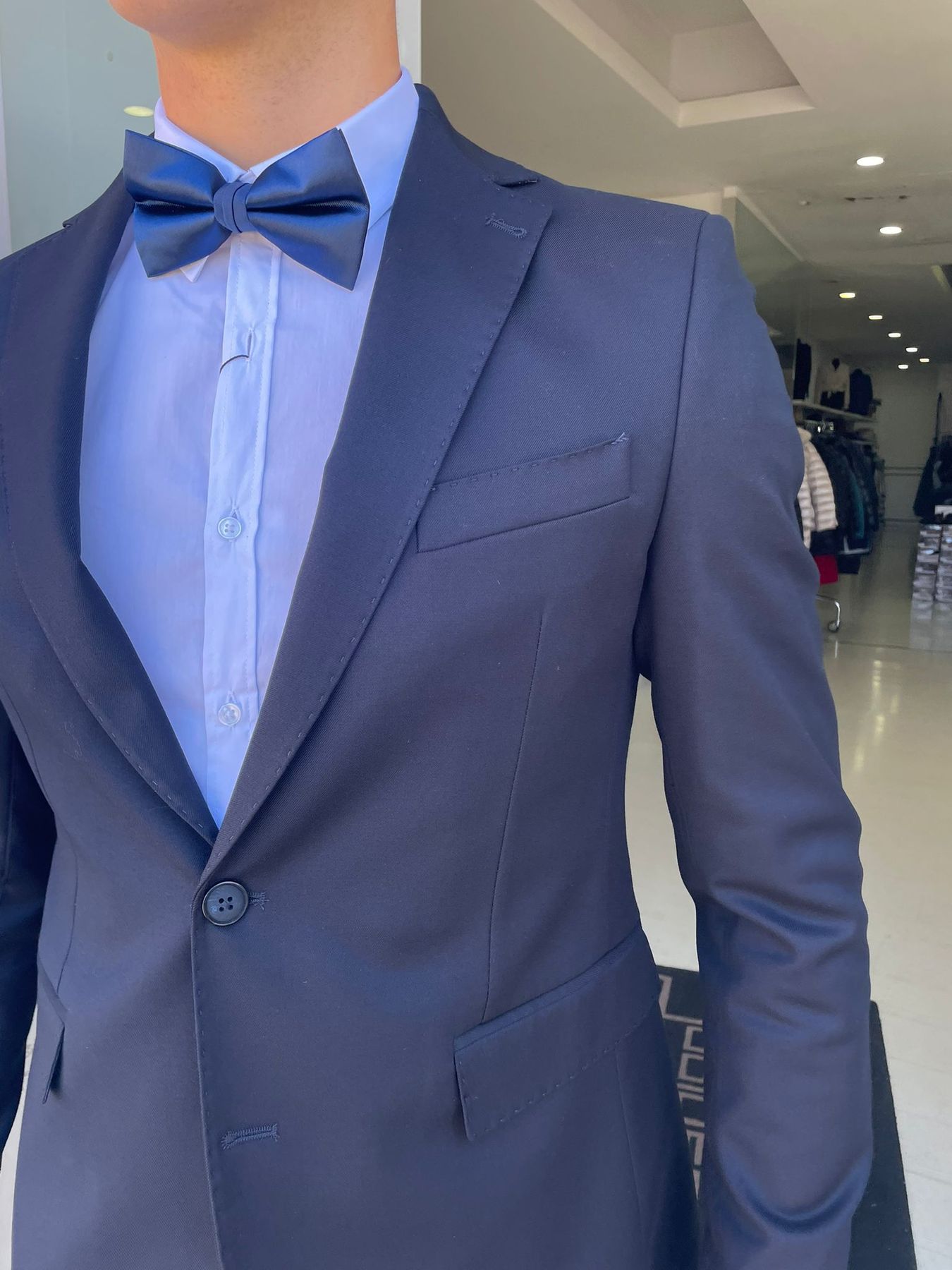 Abito completo 2 pezzi monopetto blazer mod Zeus S 17 Milano