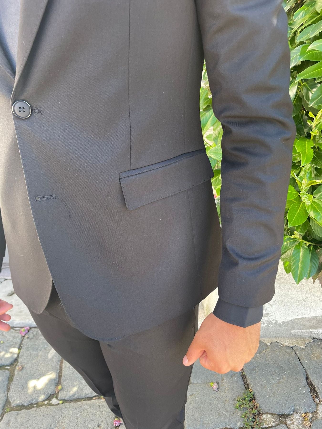 Abito completo 2 pezzi monopetto blazer mod Zeus S 17 Milano