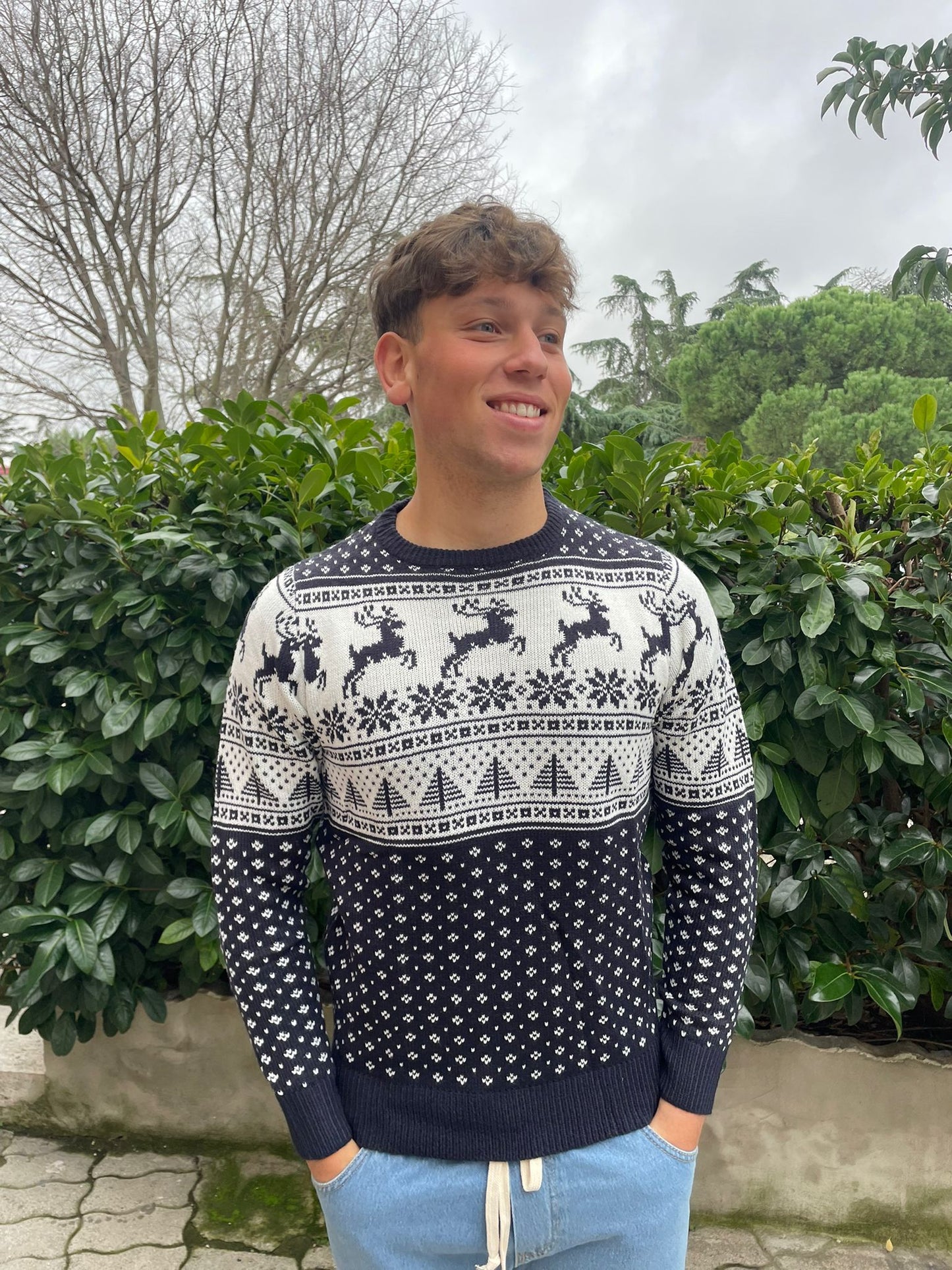 maglia renne natale