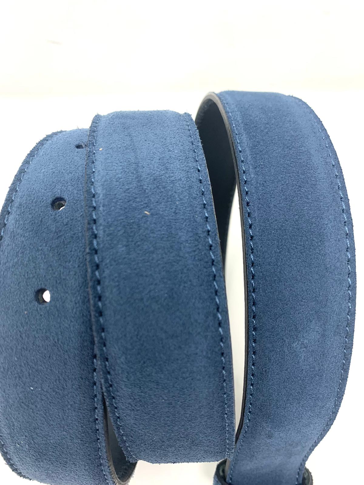 Cintura pelle SCAMOSCIATA made in italy