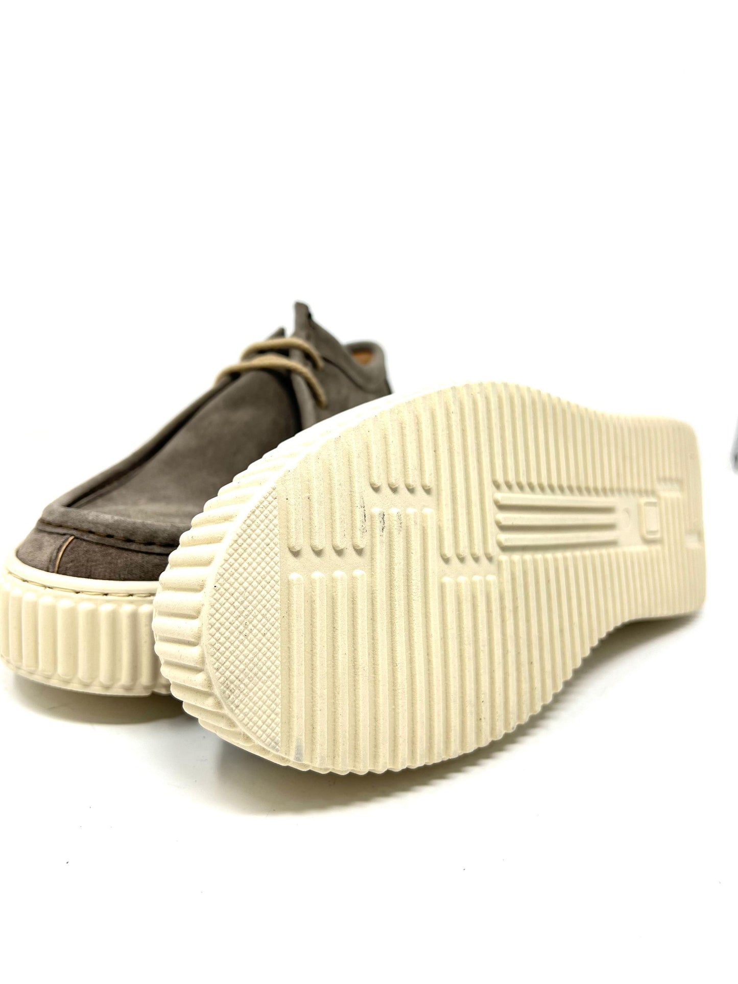 Scarpa Uomo in Pelle Scamosciata – Made in Italy, Zeppa 5 cm