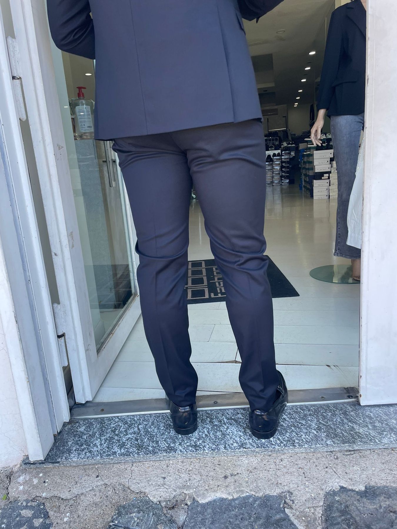 Abito completo 2 pezzi monopetto blazer mod Zeus S 17 Milano