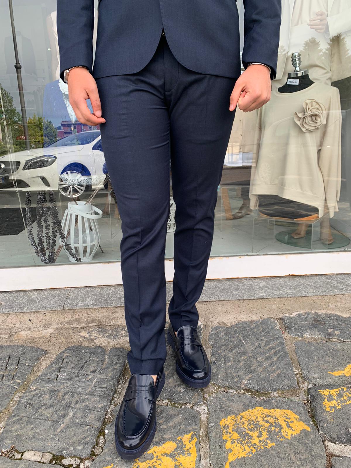 Abito completo micro quatretti mod. Call S 17 Milano
slim fit giacca blazer tessuto leggero