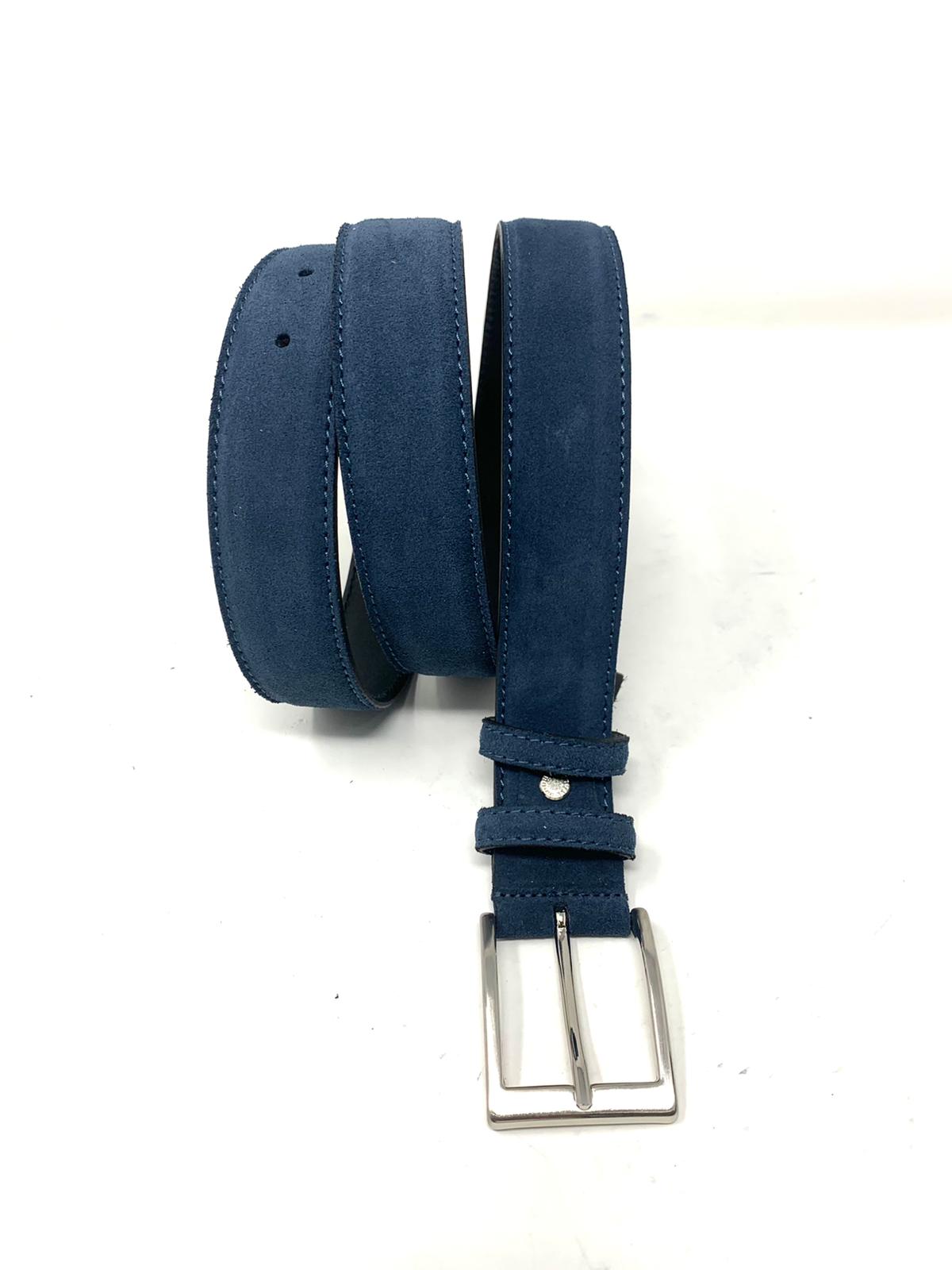 Cintura pelle SCAMOSCIATA made in italy