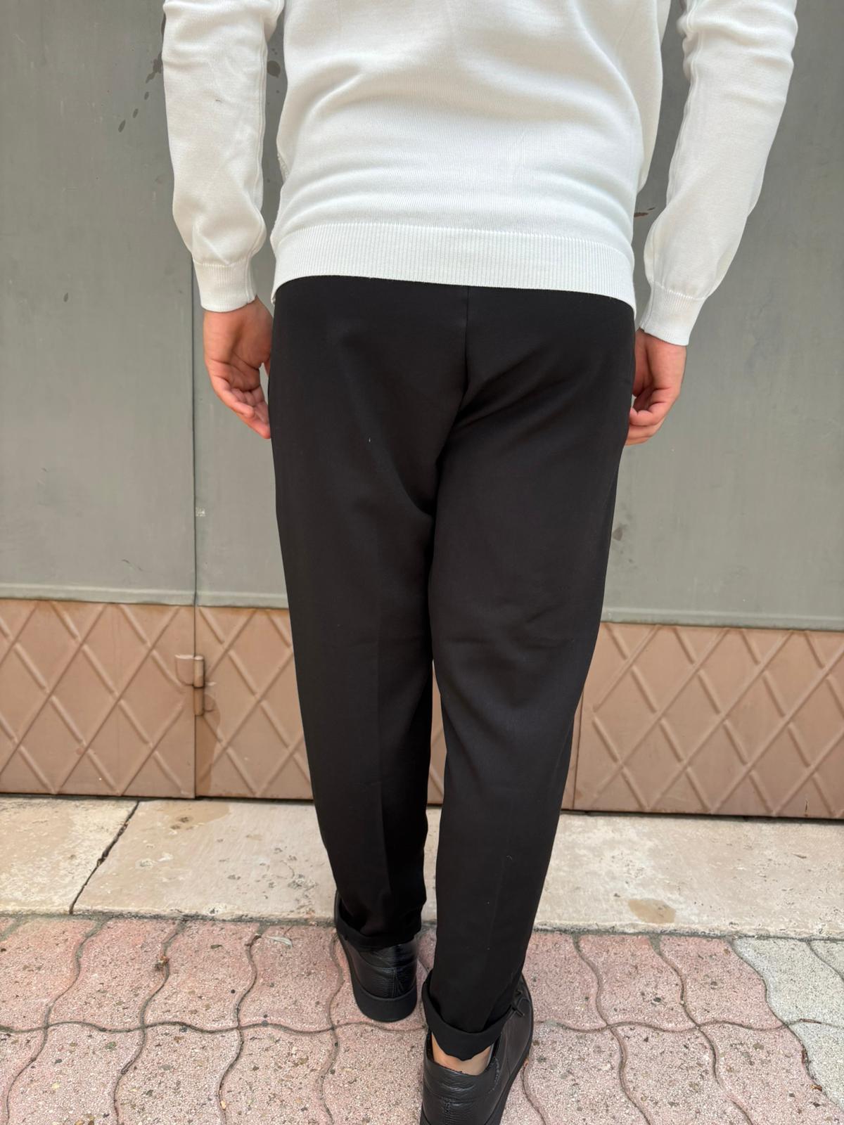 Polo con trecce manica lunga