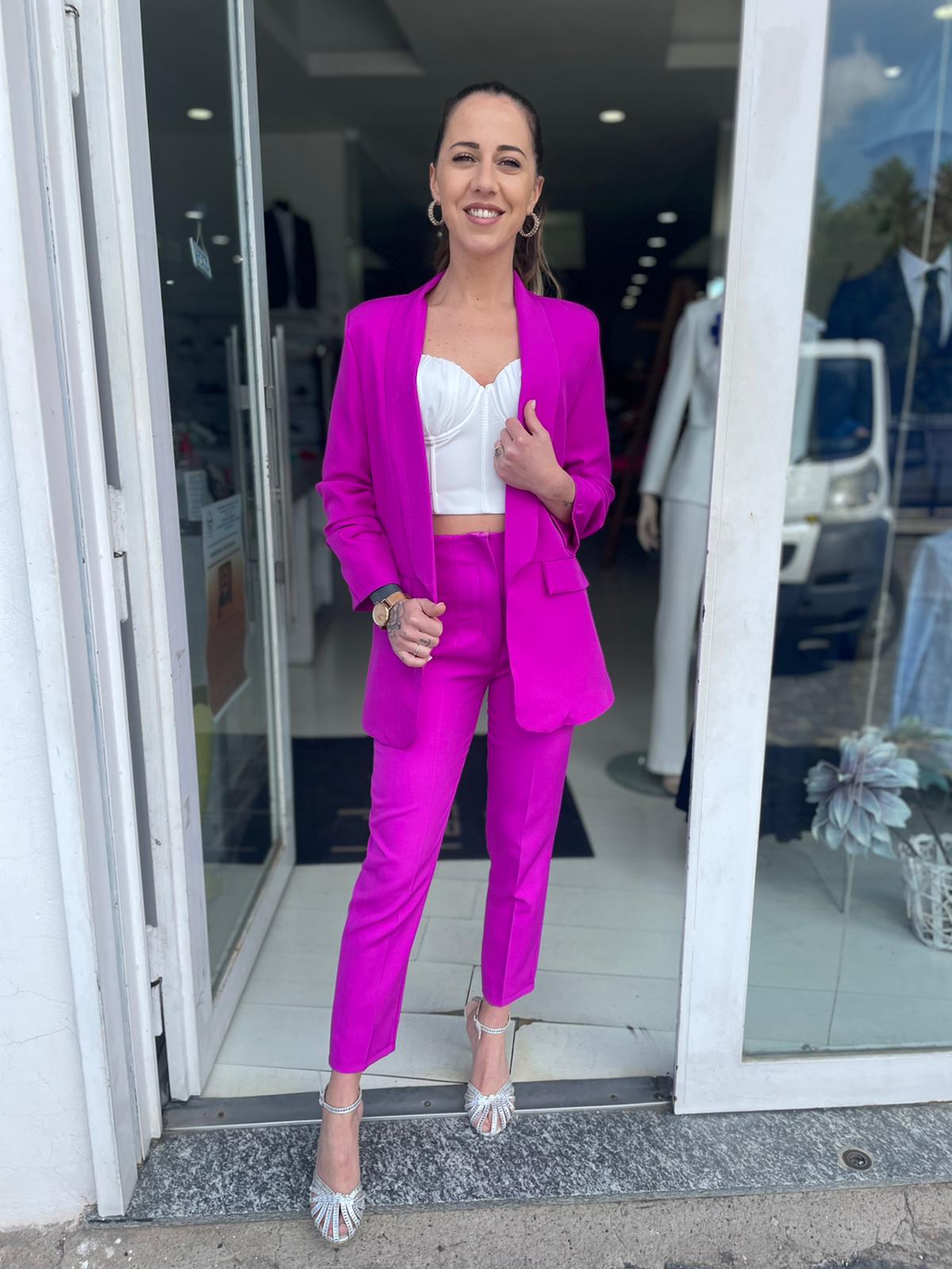 Giacca blazer 3/4