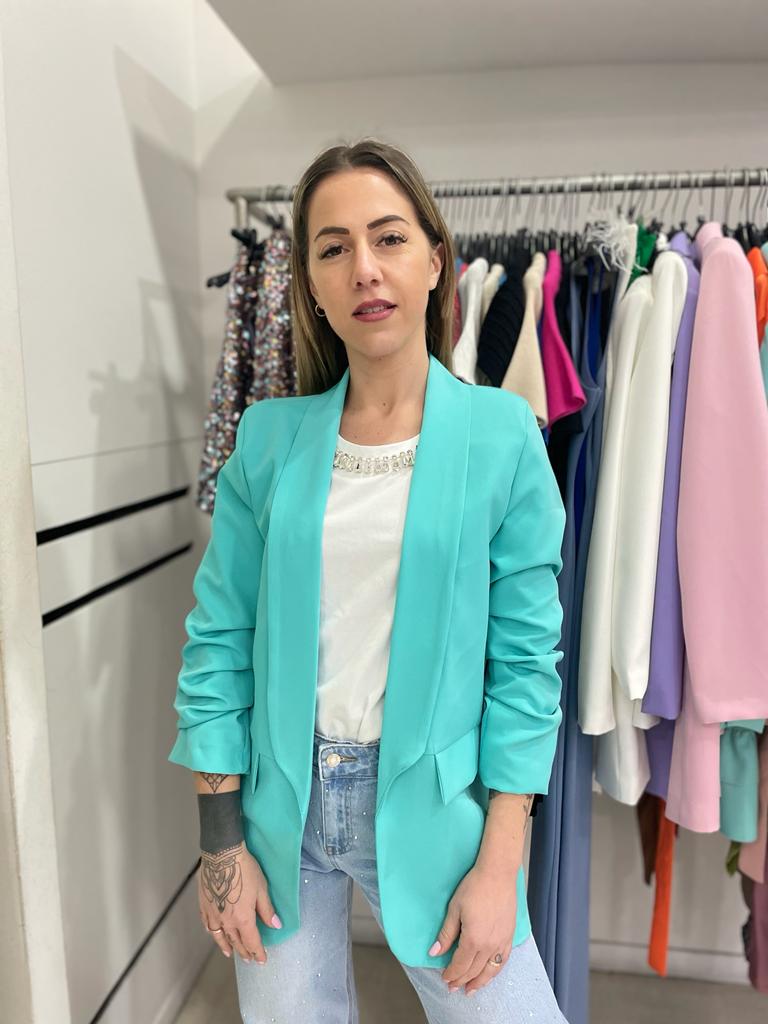 Giacca blazer 3/4