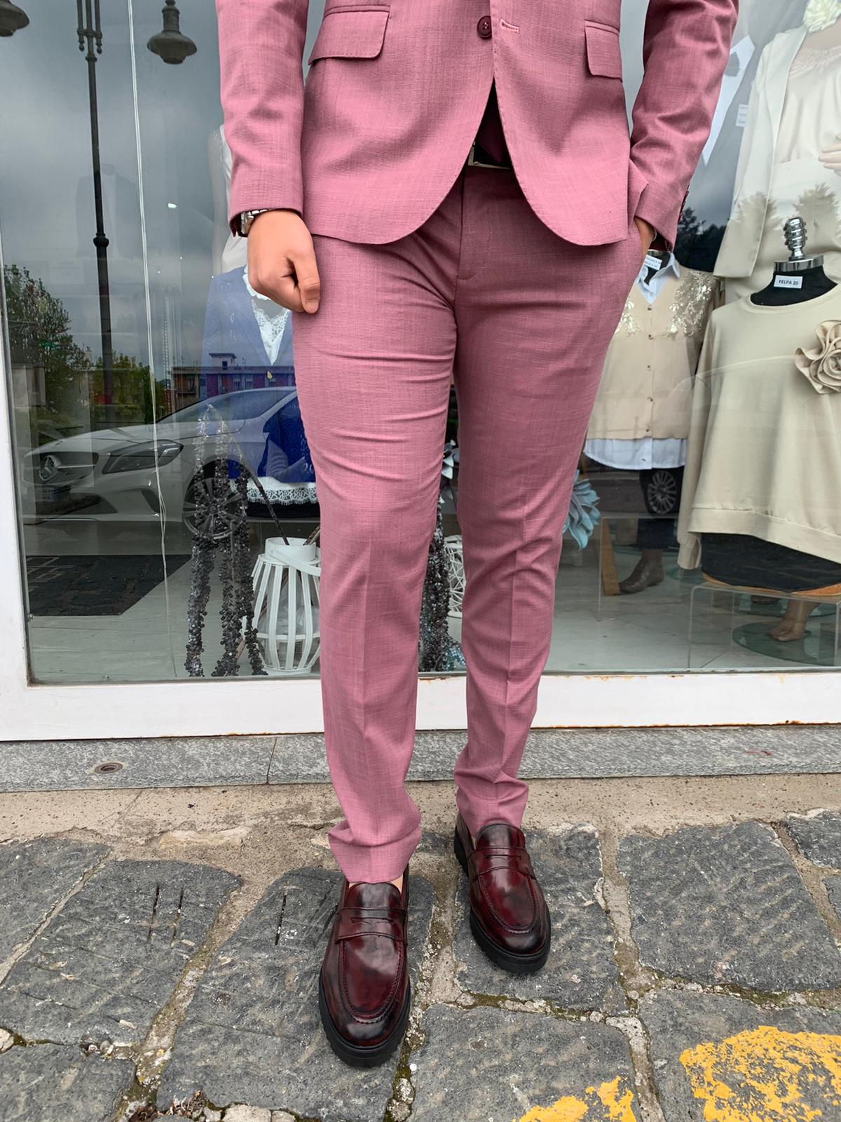 Abito completo micro quatretti mod. Call S 17 Milano
slim fit giacca blazer tessuto leggero