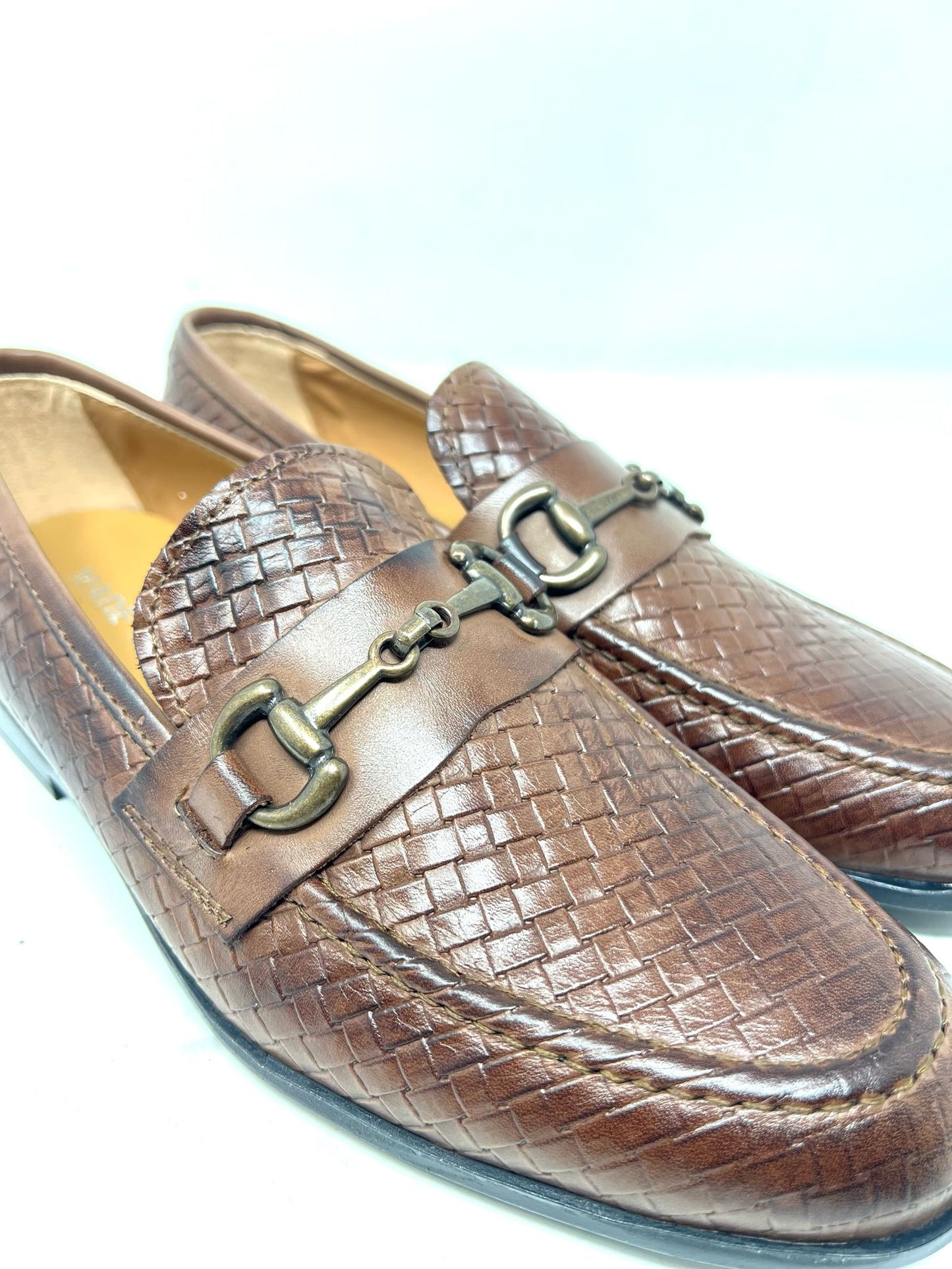 Mocassino con Morsetto in Pelle Intrecciata – Stile e Comfort Made in Italy