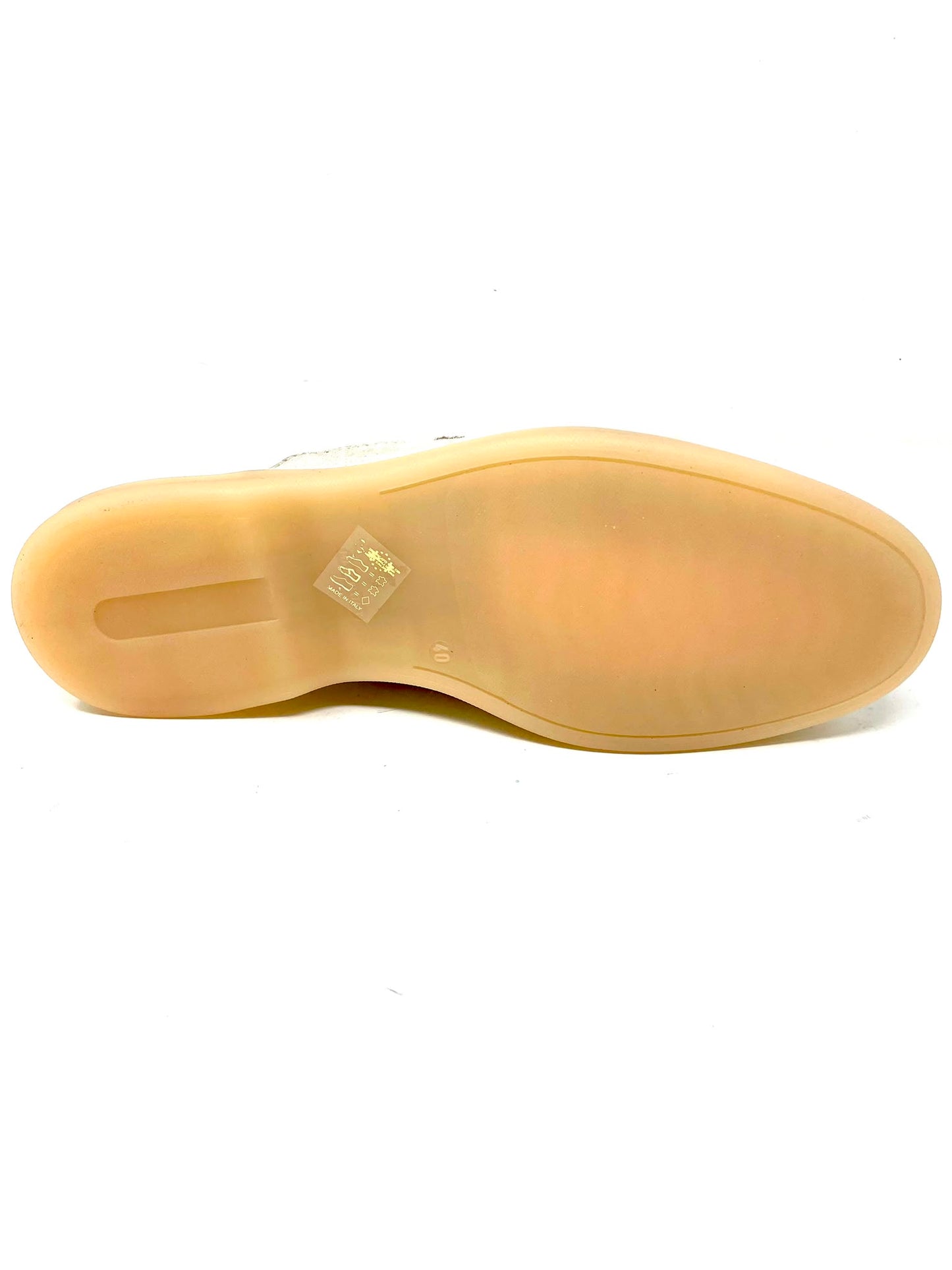 Sabot uomo in vera pelle scamosciata con fondo gomma made in italy