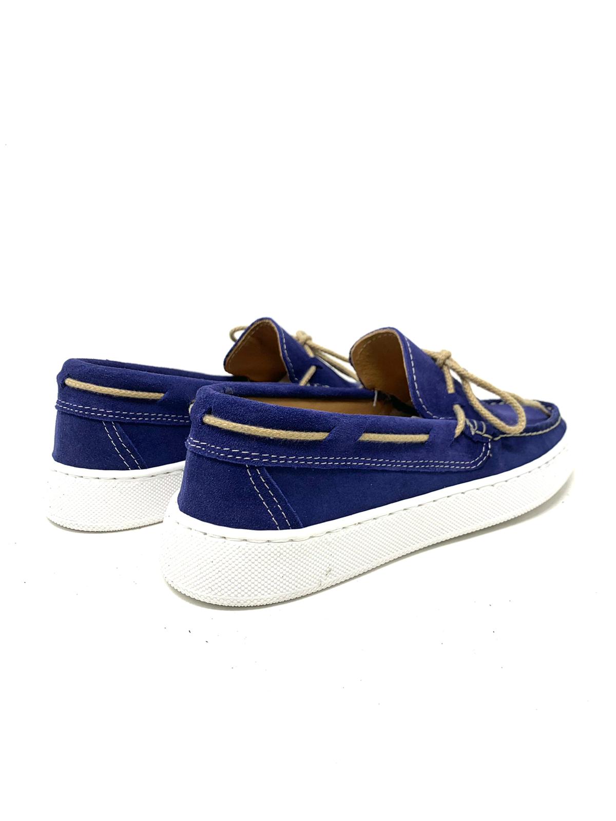 Mocassino Portofino in Pelle Scamosciata – Leggerezza e Stile per l’Estate cucita made in Italy