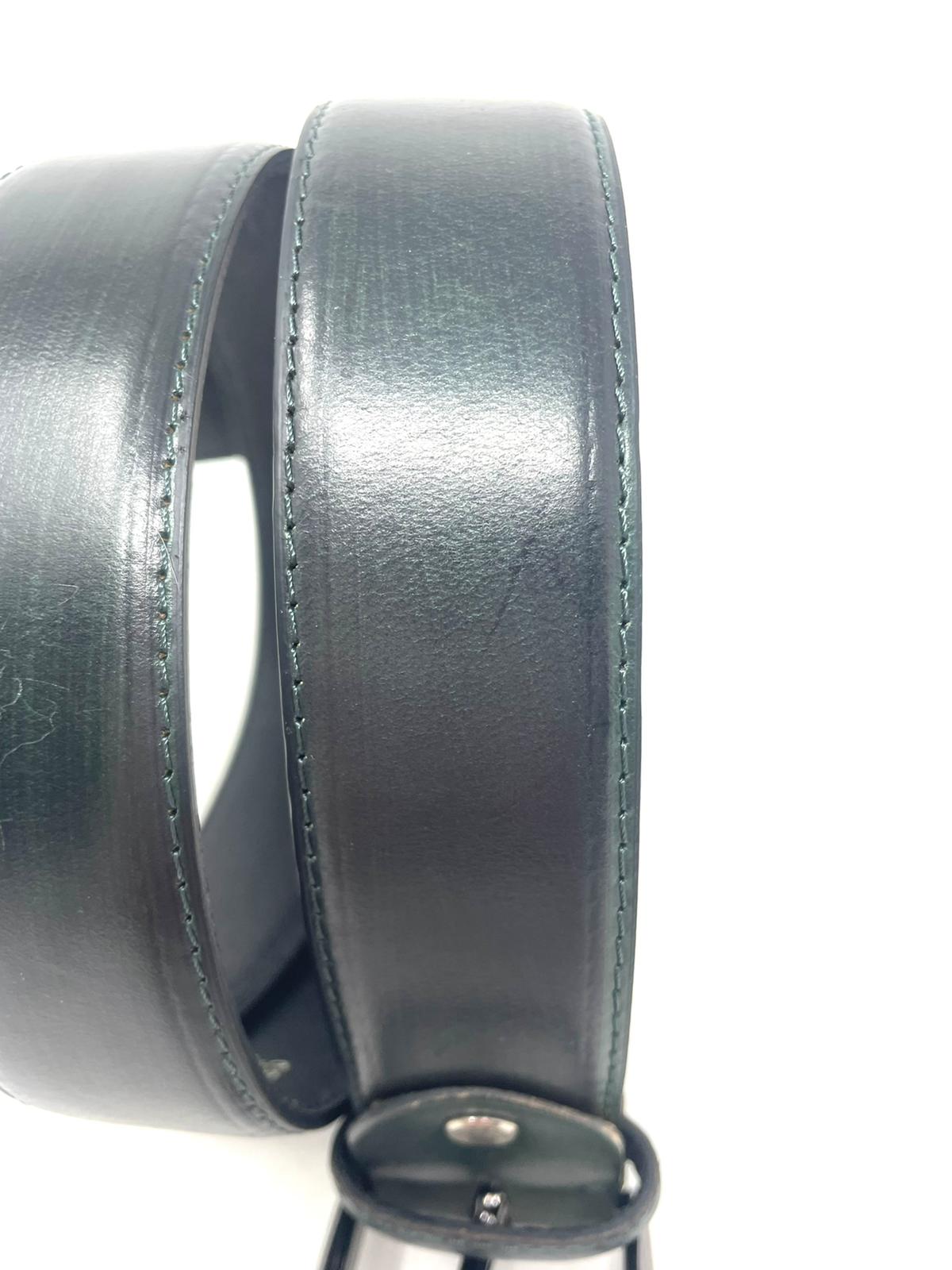 Vintage leather belt made in Italy