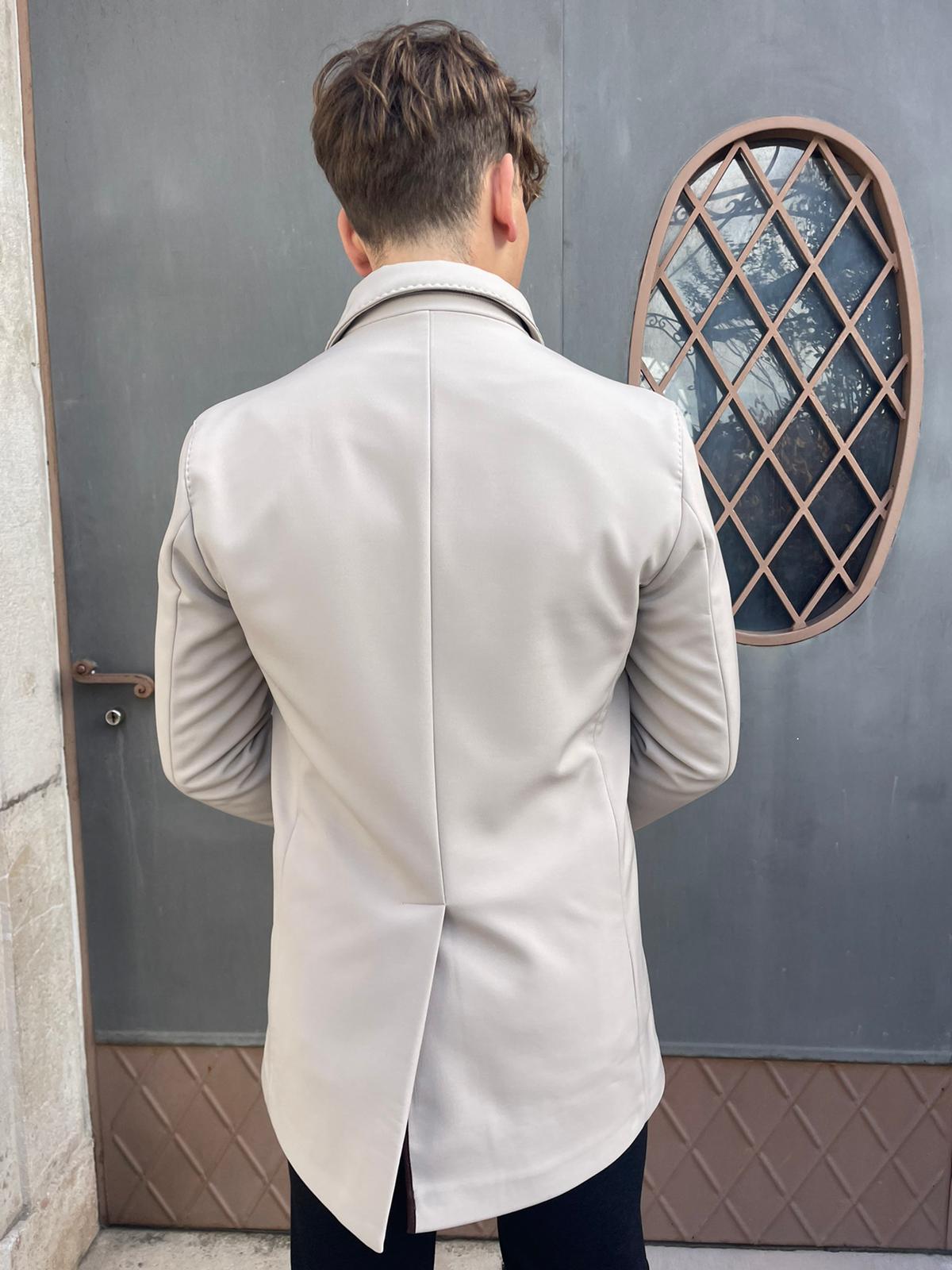 Cappottino giaccone Bois S17 Milano impunturato a mano