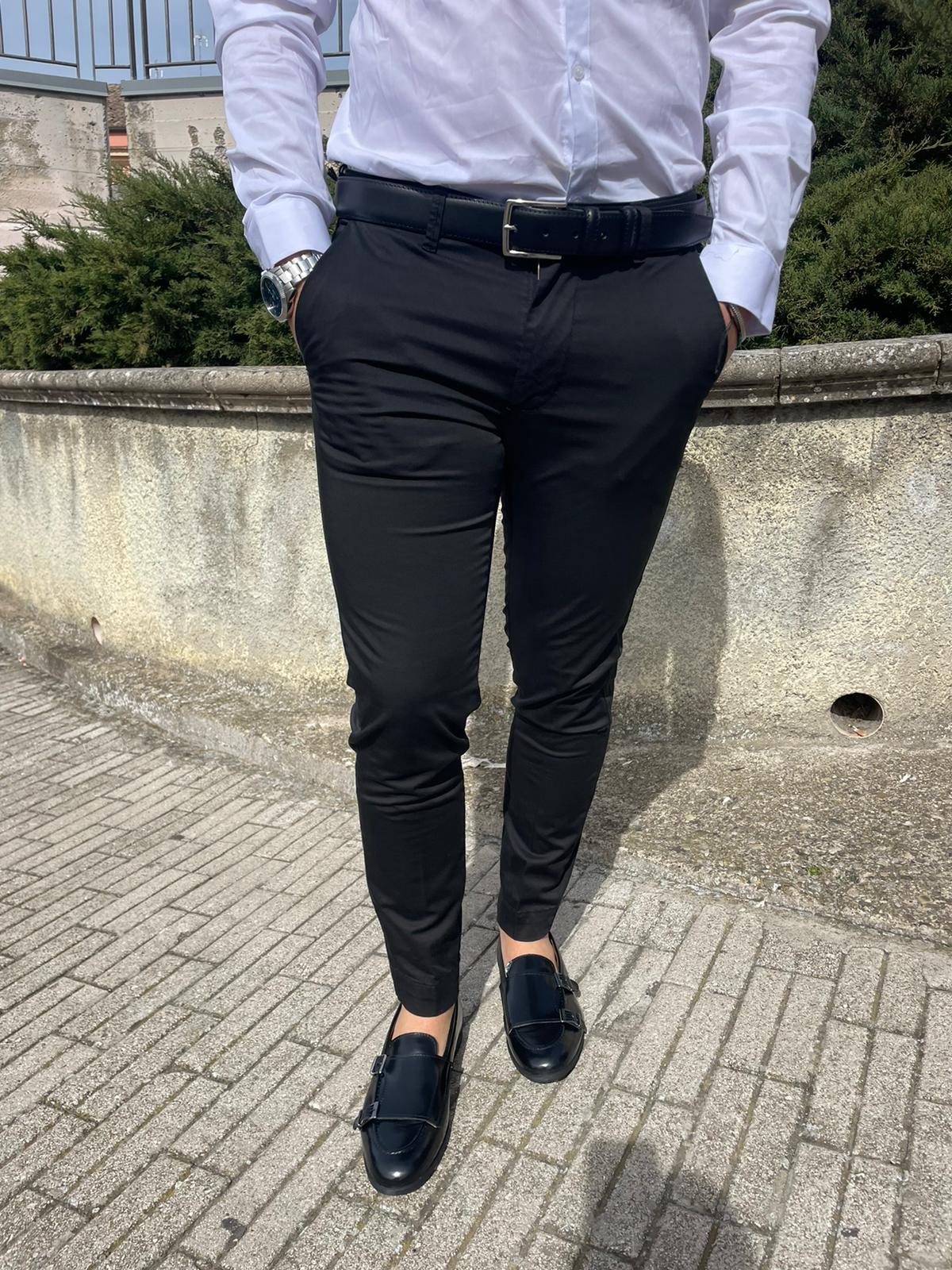 Pantalone cinos uomo cotone elasticizzato