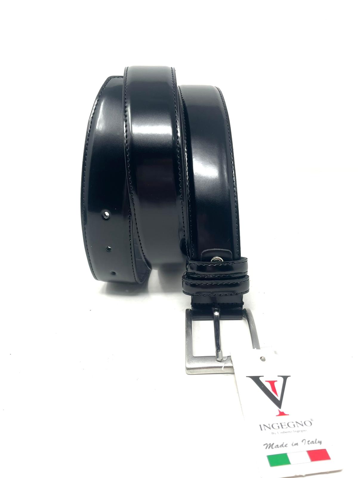Cintura abrasivato vera pelle made in italy
