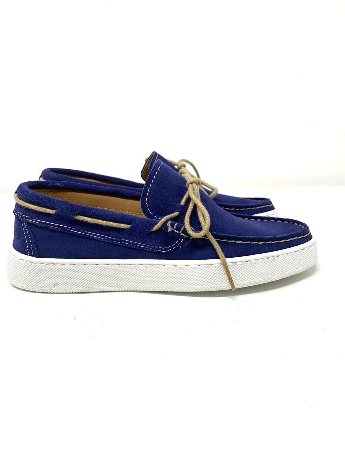 Mocassino Portofino in Pelle Scamosciata – Leggerezza e Stile per l’Estate cucita made in Italy