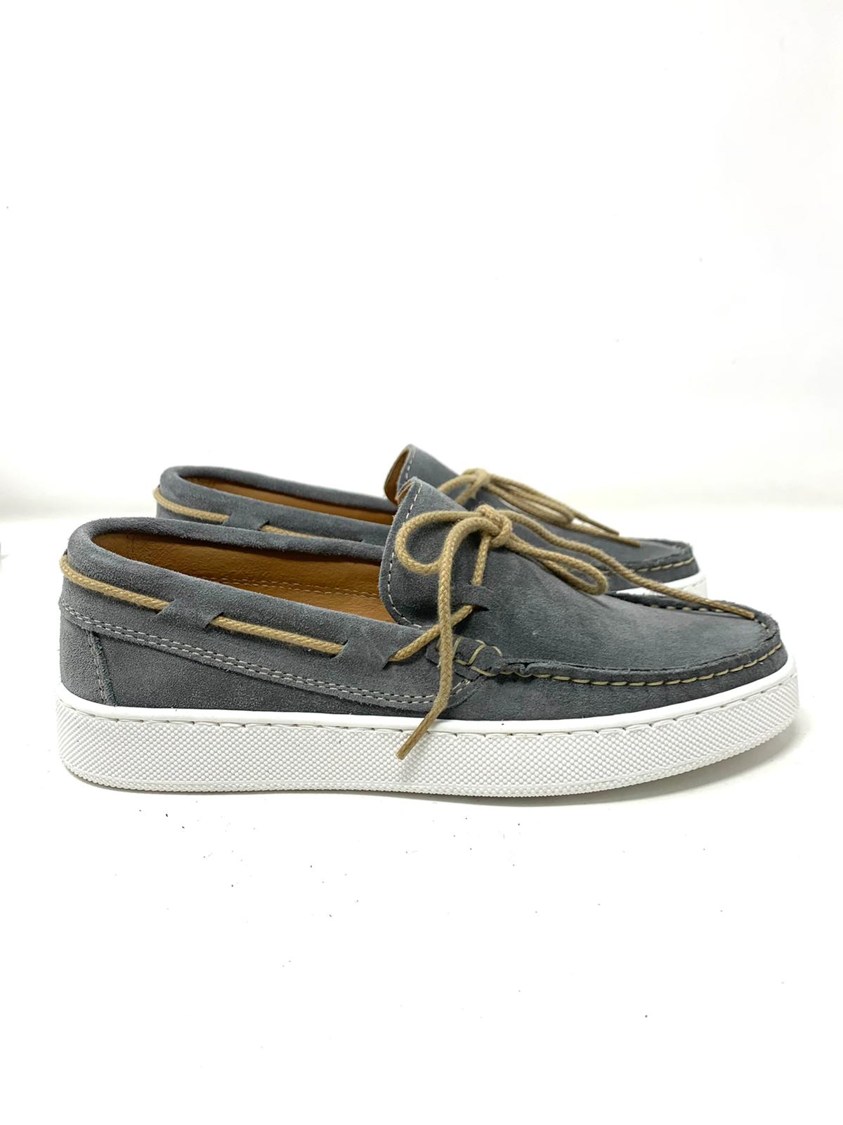 Mocassino Portofino in Pelle Scamosciata – Leggerezza e Stile per l’Estate cucita made in Italy