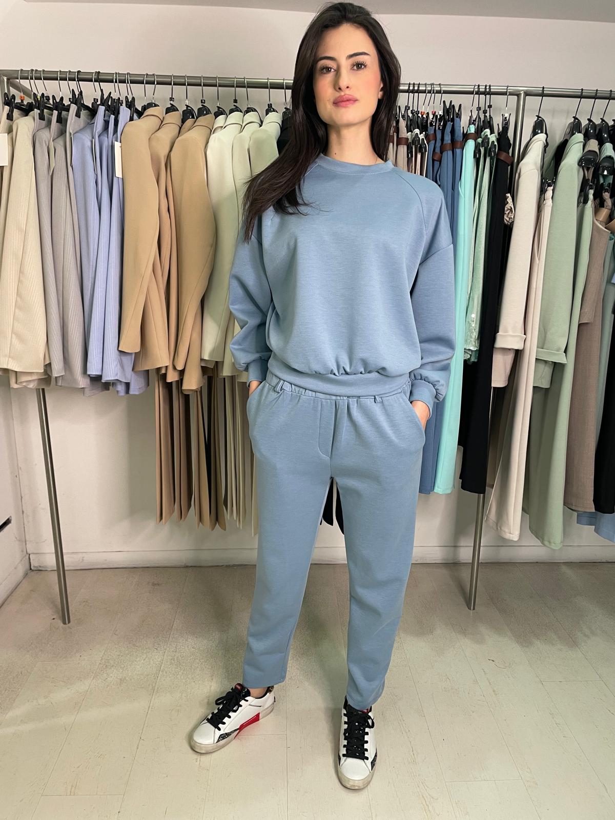 Felpa Bomber Crop Leggera
