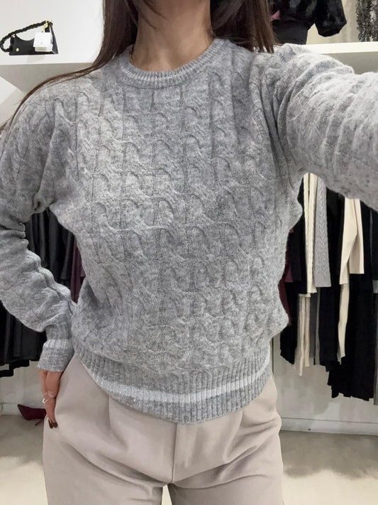 Maglia Lupetto con Lurex