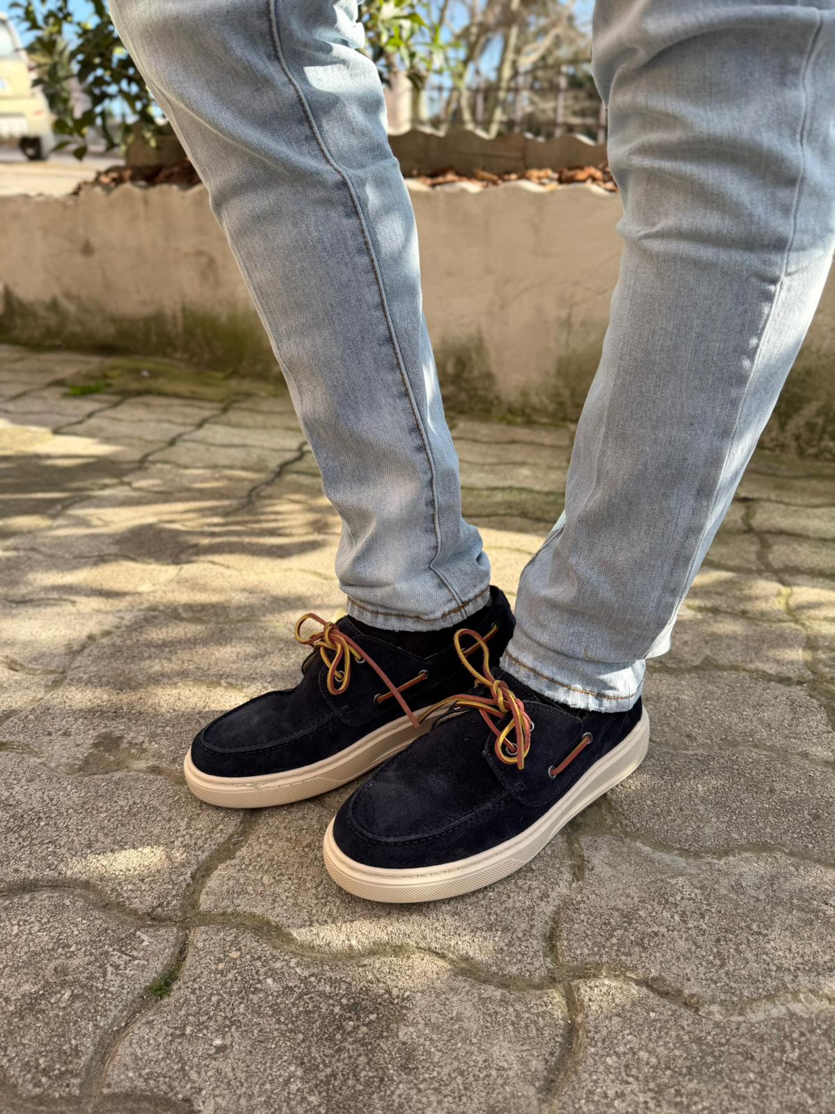 Jeans Uomo Skinny Elasticizzati – Lavaggio Chiaro