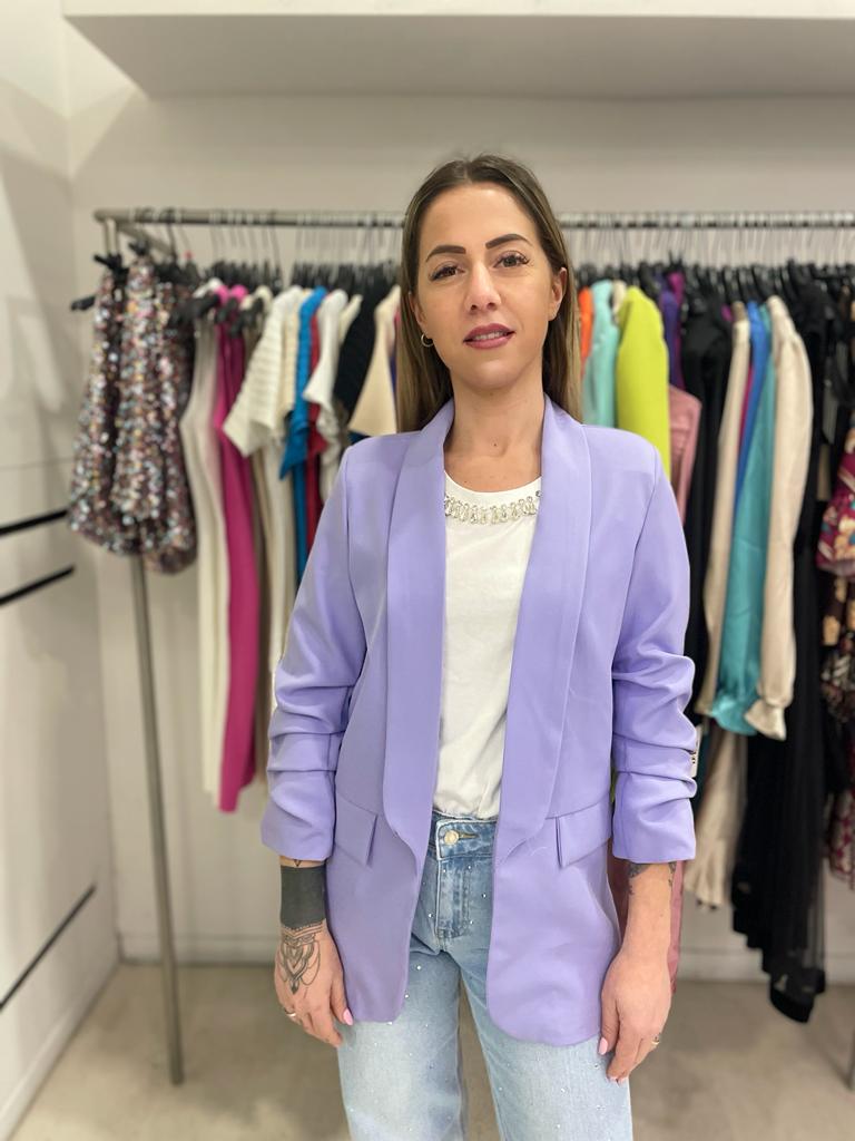 3/4 length blazer jacket