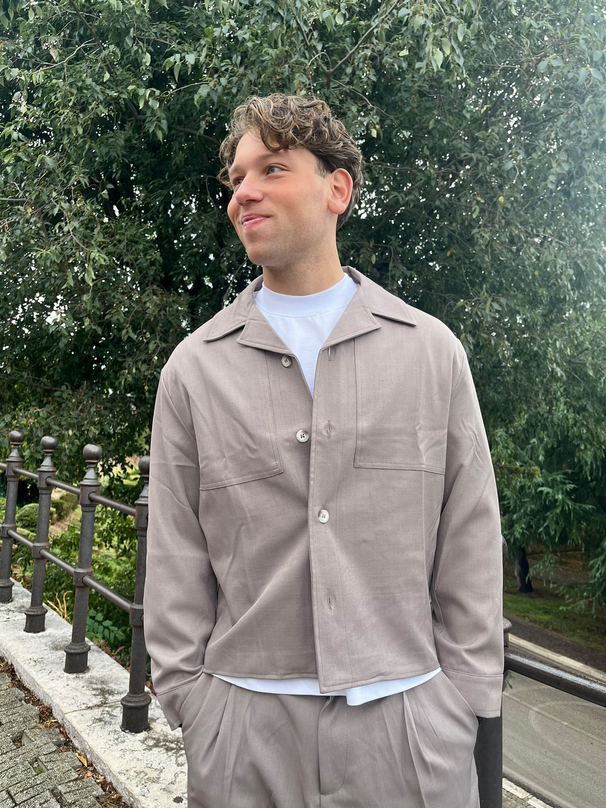completo giacca e baggy