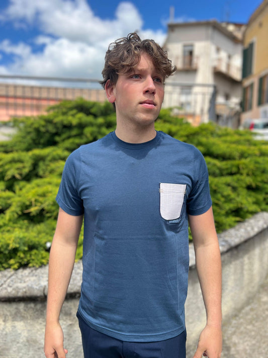 T-shirt Uomo con Tasca