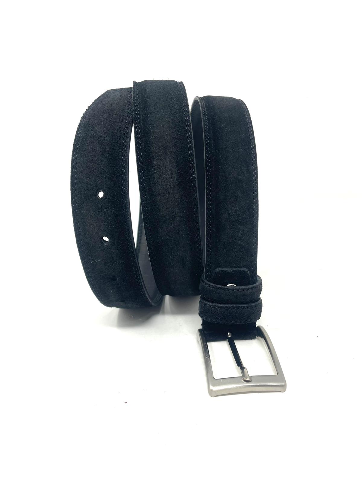 Cintura pelle SCAMOSCIATA made in italy
