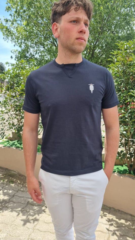 t-shirt uomo stampa vesta