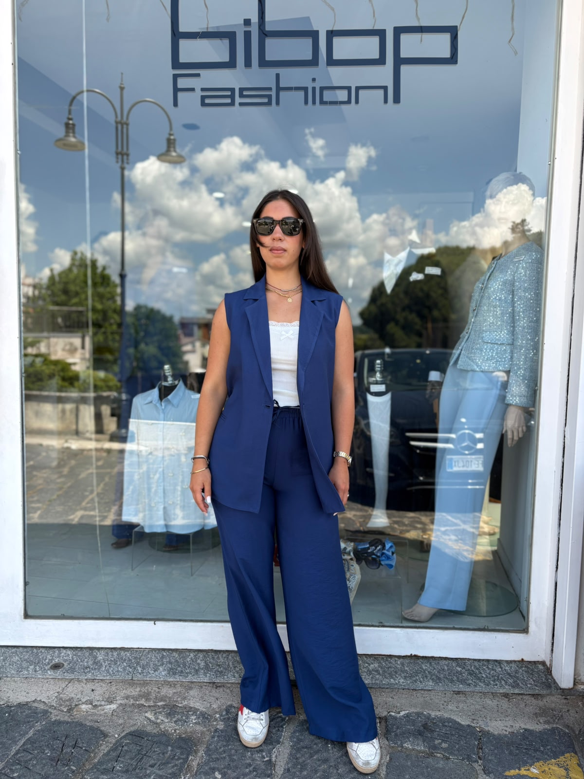 Completo Donna con Gilet Lungo