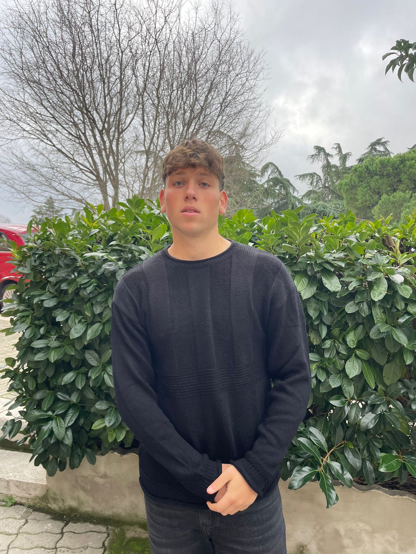 maglia girocollo tinta unita