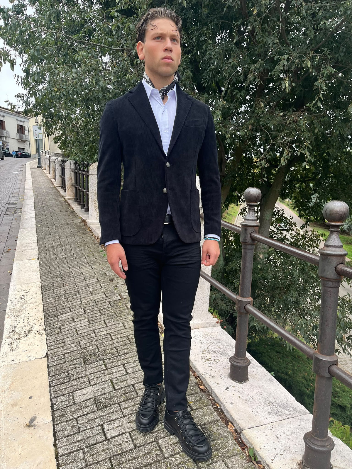 Giacca Uomo S17 Milano – Velluto a Righe
