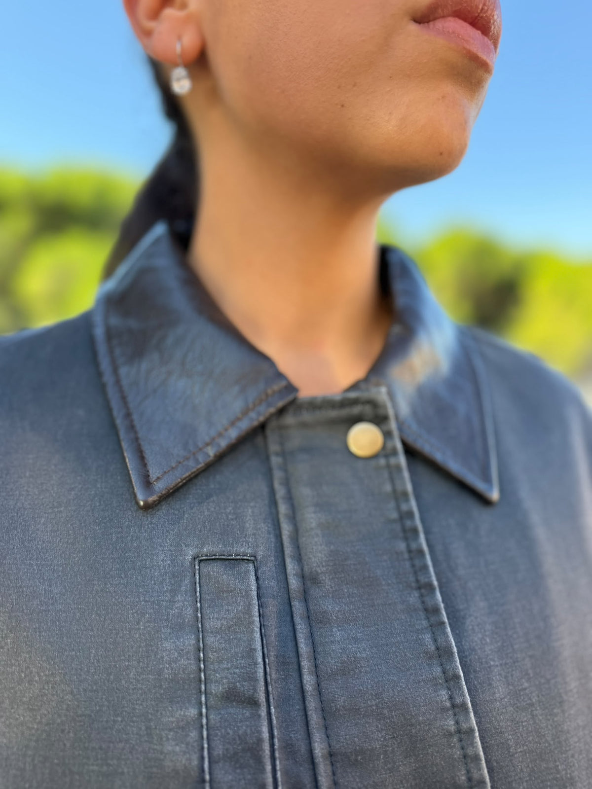 giubbotto cerato donna