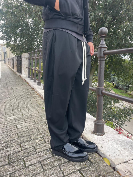 PANTALONE UOMO BAGGY CON PENCE SULLE TASCHE