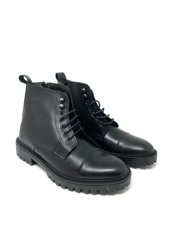 Anfibio vera pelle made in Italy con zip