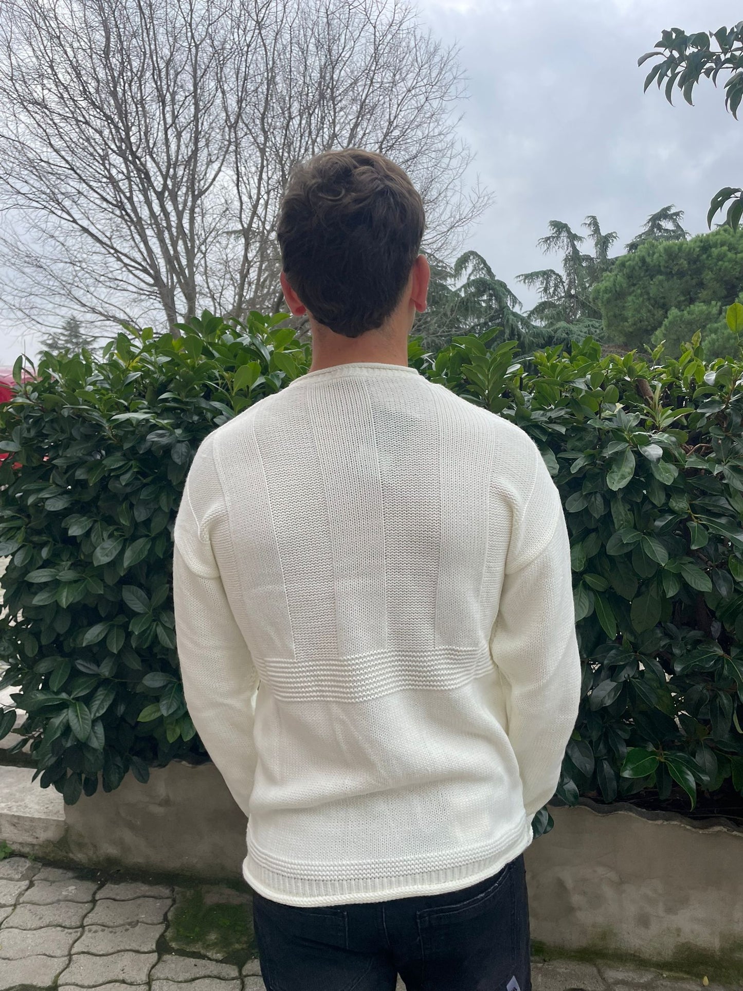 maglia girocollo tinta unita