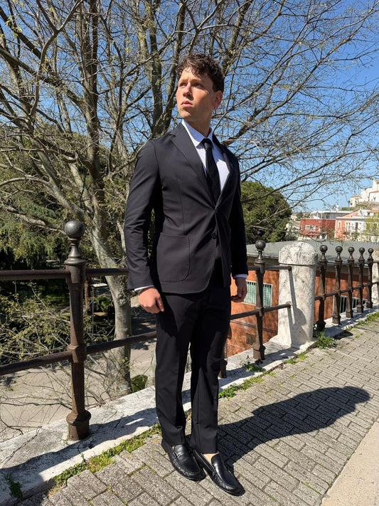 Abito Uomo in Tessuto No Stiro Modello Dante S17 Milano