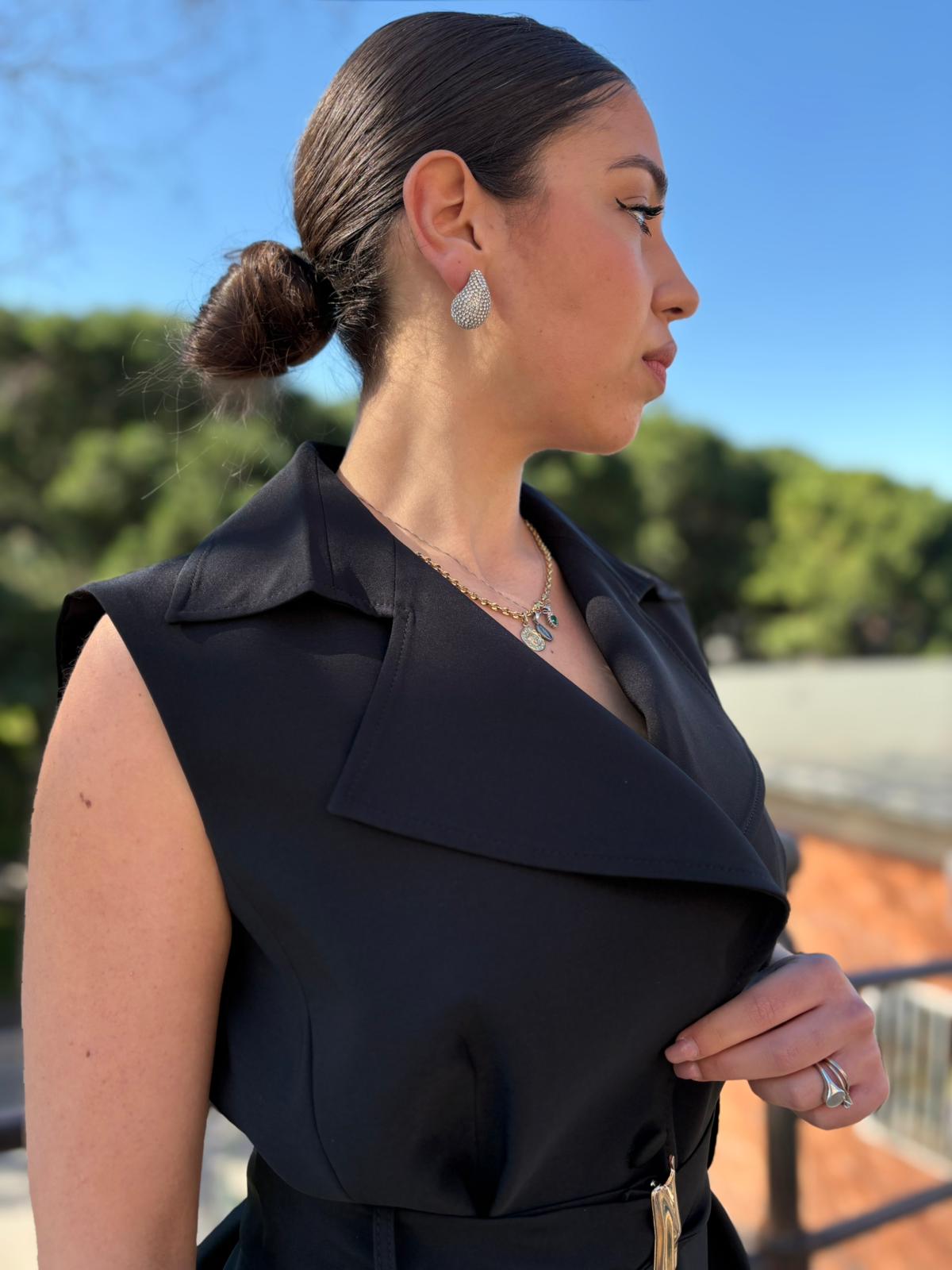 Giacca Gilet con Cintura – Donna