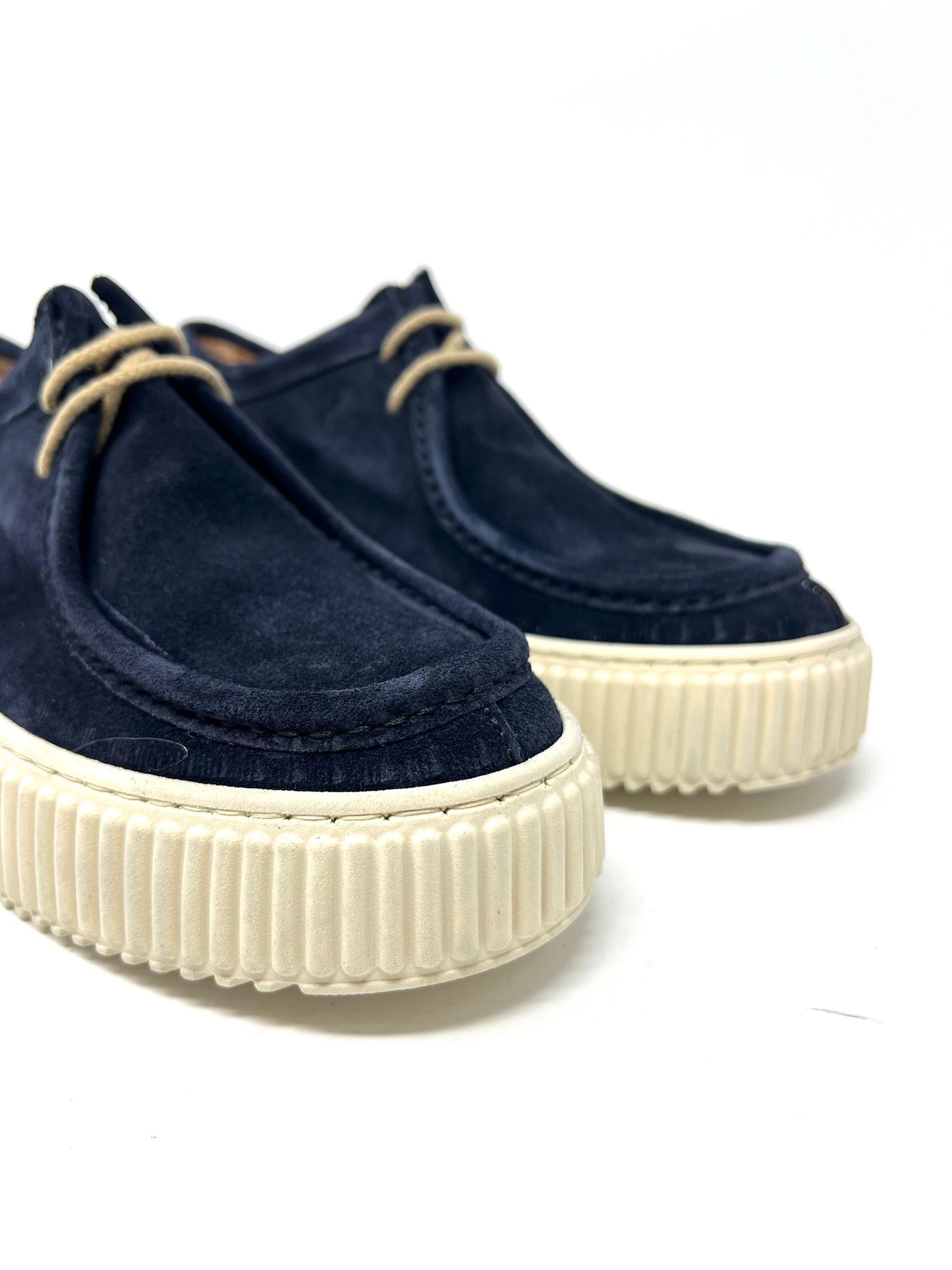 Scarpa Uomo in Pelle Scamosciata – Made in Italy, Zeppa 5 cm