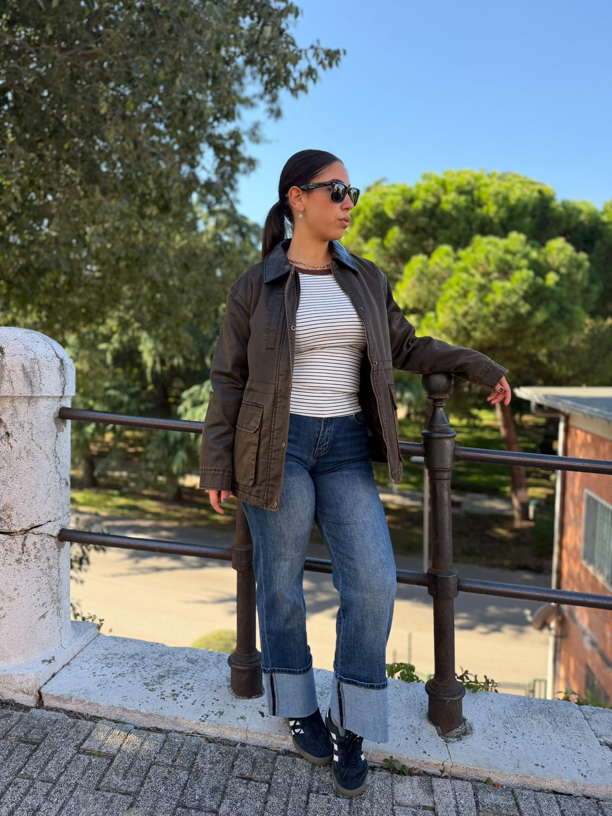 giubbotto cerato donna